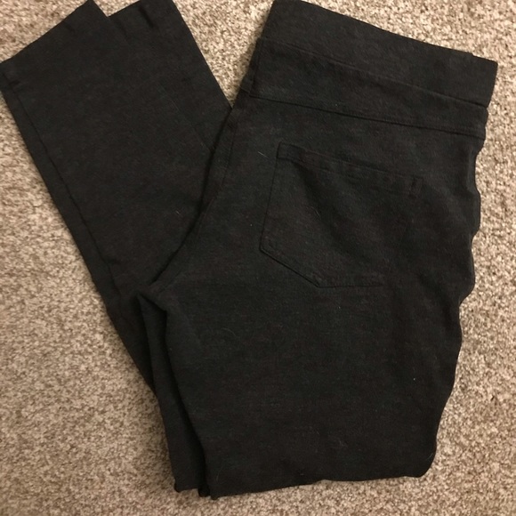 Matty M zipper detail leggings dark gray - Picture 4 of 8